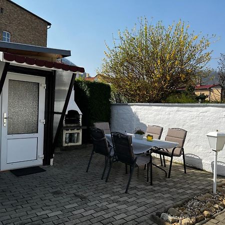 Christels Ferienwohnung 1 In Thale Mit Sonnenterrasse Und Grill Экстерьер фото