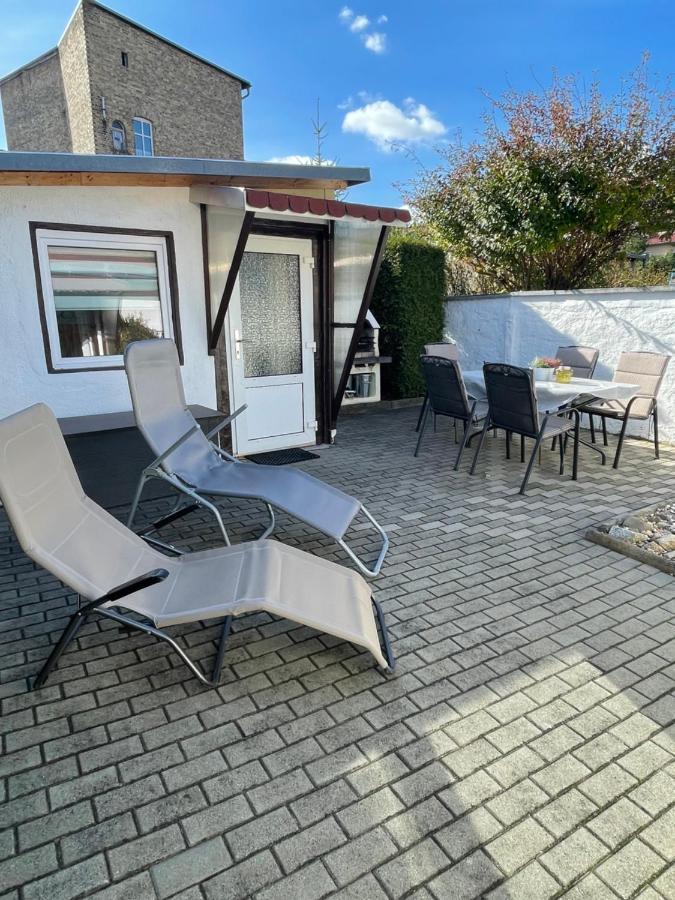 Christels Ferienwohnung 1 In Thale Mit Sonnenterrasse Und Grill Экстерьер фото