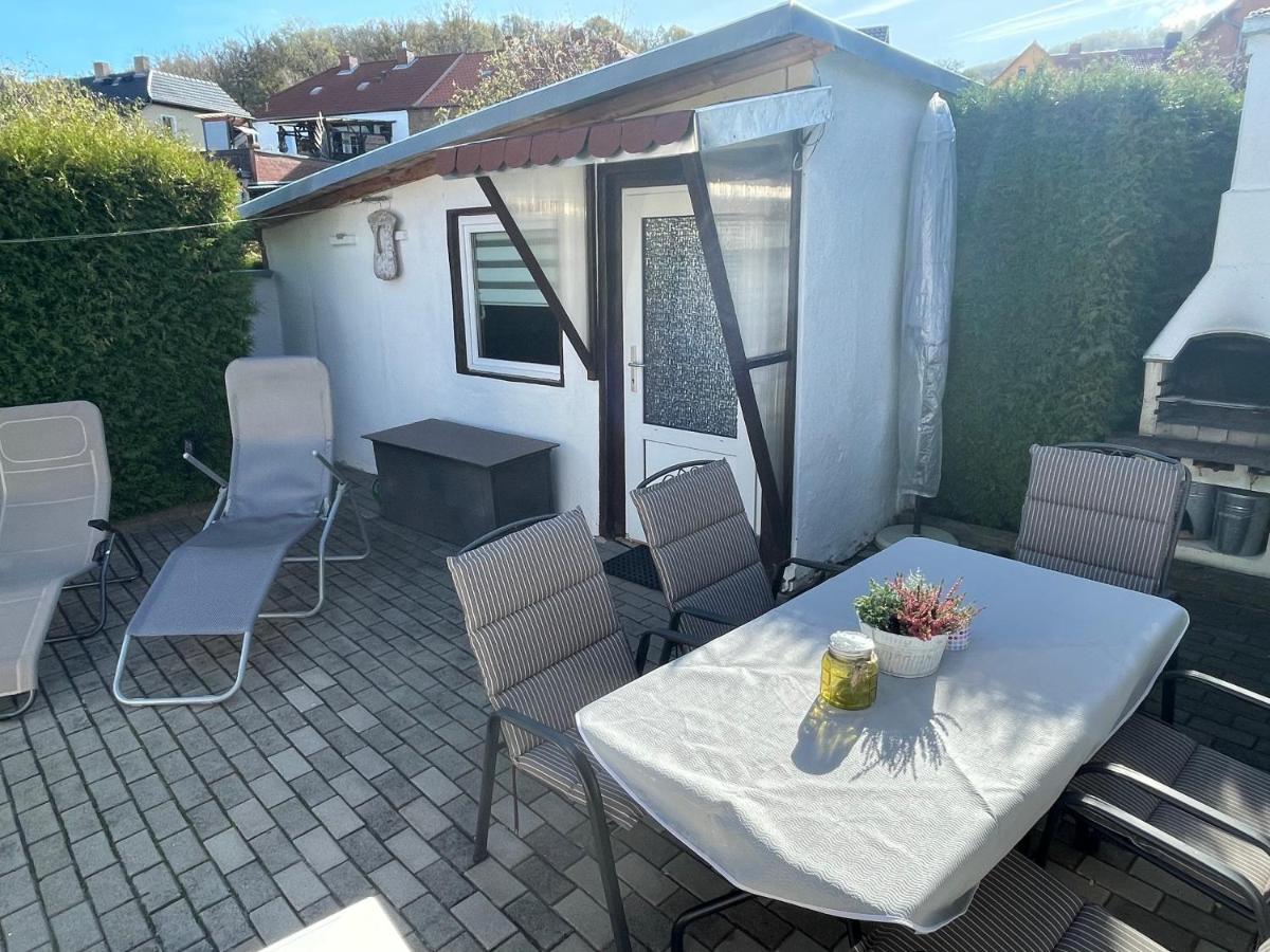 Christels Ferienwohnung 1 In Thale Mit Sonnenterrasse Und Grill Экстерьер фото