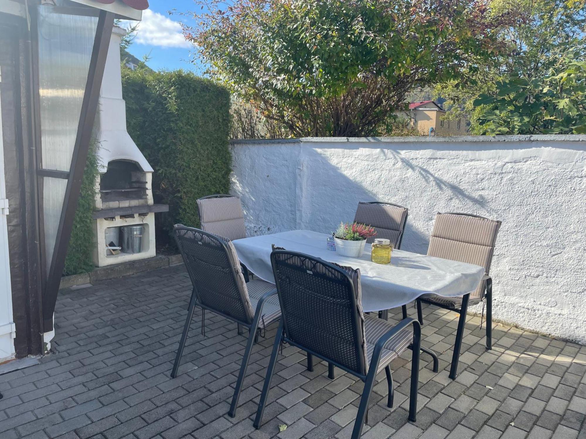 Christels Ferienwohnung 1 In Thale Mit Sonnenterrasse Und Grill Экстерьер фото