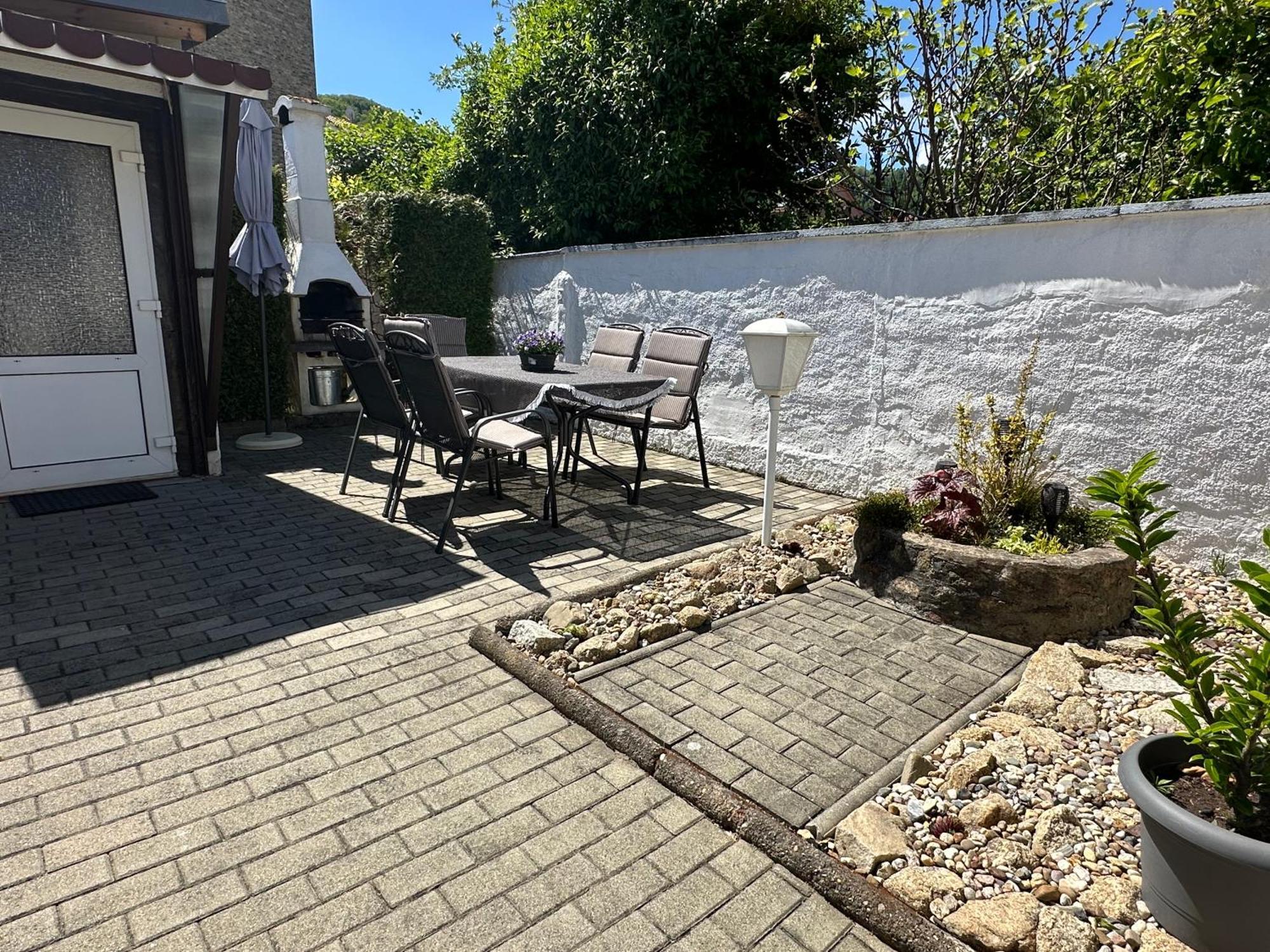 Christels Ferienwohnung 1 In Thale Mit Sonnenterrasse Und Grill Экстерьер фото